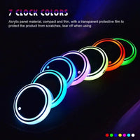 Vibrant LED Car Cup Holder Lights™