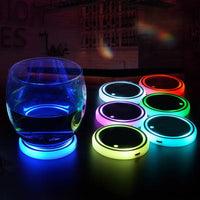 Vibrant LED Car Cup Holder Lights™