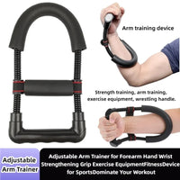 PowerGrip™ Adjustable Forearm Trainer TM